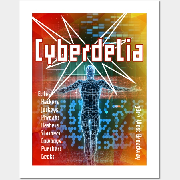 Cyberdelia Wall Art by Meta Cortex